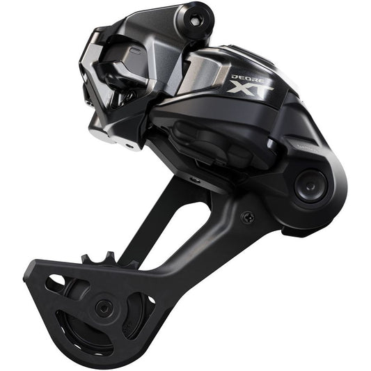 Shimano Deore XT RD-M8250-SGS Di2 Wireless Rear Derailleur - 12-Speed Long Cage Shadow ES BLK/Gray
