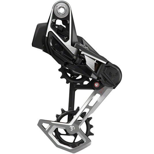 SRAM XX Eagle T-Type AXS Rear Derailleur - 12-Speed 52t Max Battery Not Included UDH Hangerless Aluminum Cage BLK/Silver