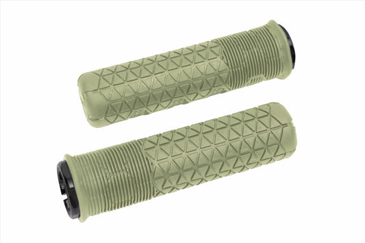 Fractal Lock-On Trail Grip - 34.5mm / Green