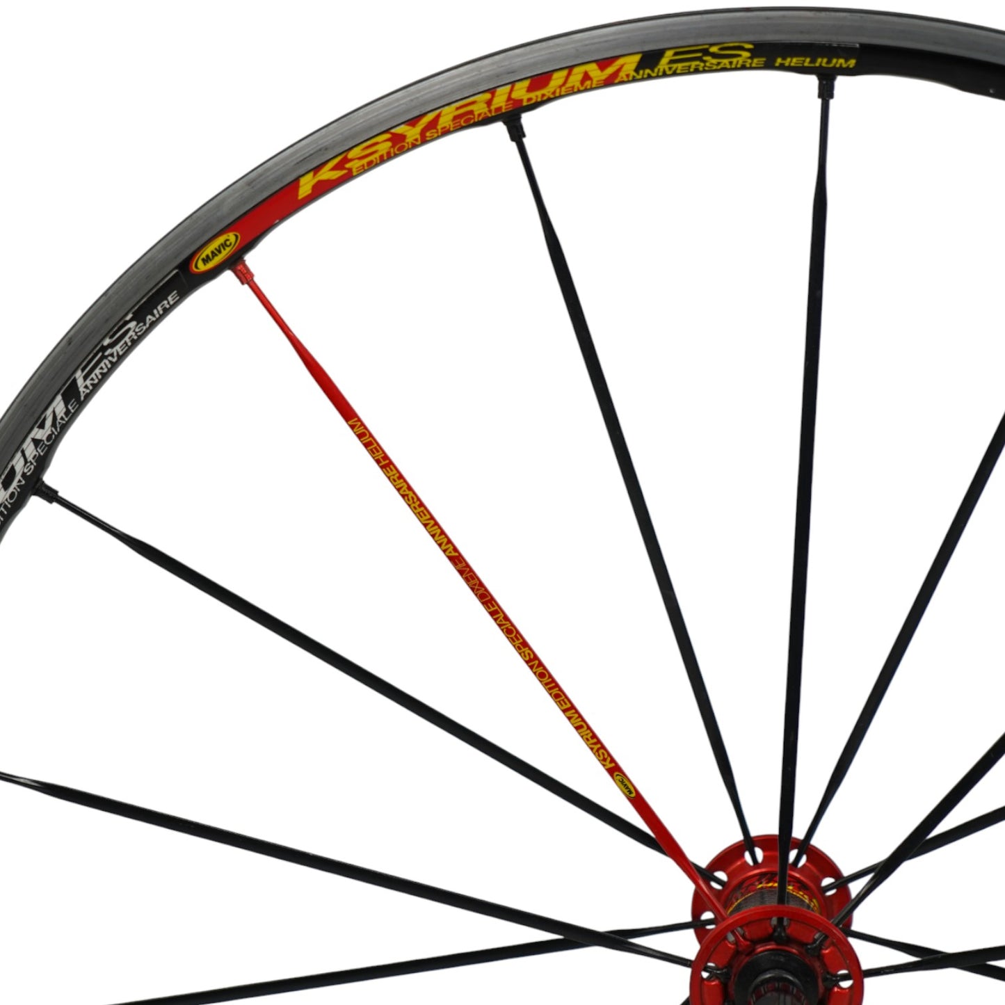 Mavic Kyserium ES Dixieme Anniversaire Helium 700c Rim Brake Clincher Wheelset