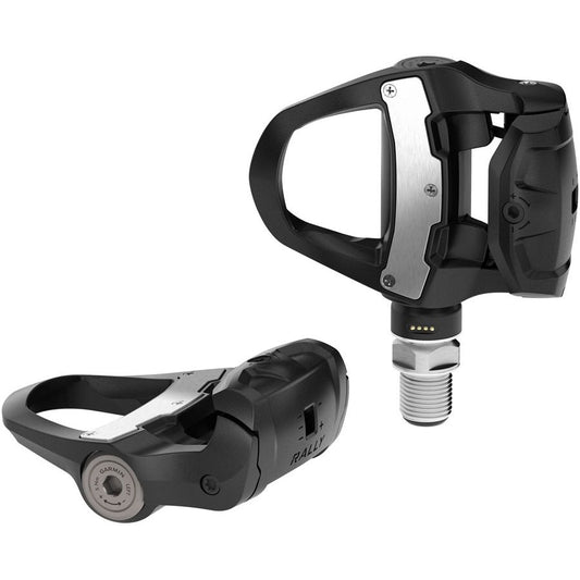 Garmin Rally RK210 Power Meter Pedals - Single Sided Clipless Composite 9/16" BLK Pair Dual-Sensing LOOK KEO