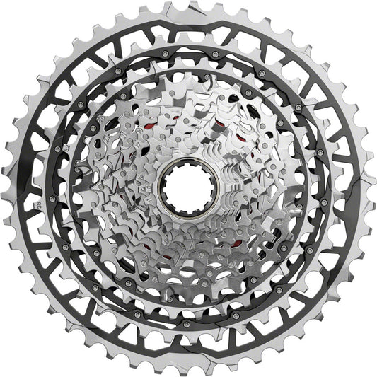 SRAM Force XPLR XG-1371 Cassette - 13-Speed 10-46t For XDR Driver Silver E1