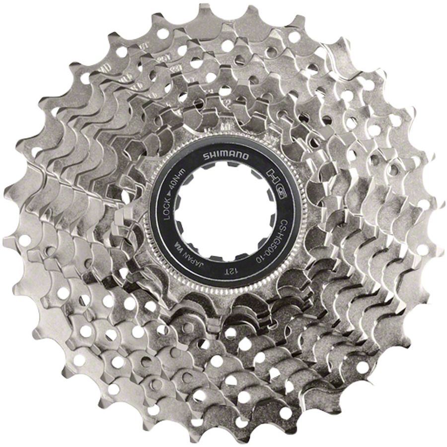 Shimano CS-HG500 Cassette - 10-Speed 11-25t Silver
