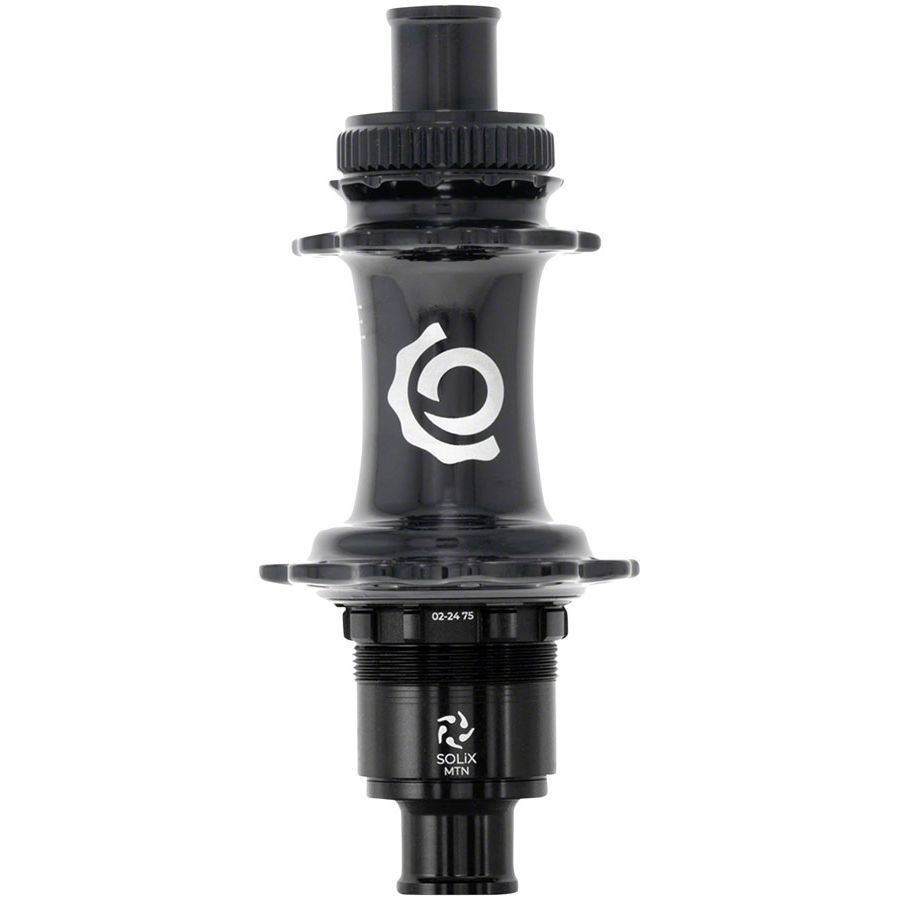 Industry Nine Solix Classic Rear Hub - 12 x 148mm Center-Lock XD Black 28H