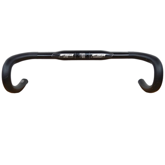 FSA Compact Wing Handlebar 43cm Wide 31.8mm Diameter 125mm Drop Road Cycling