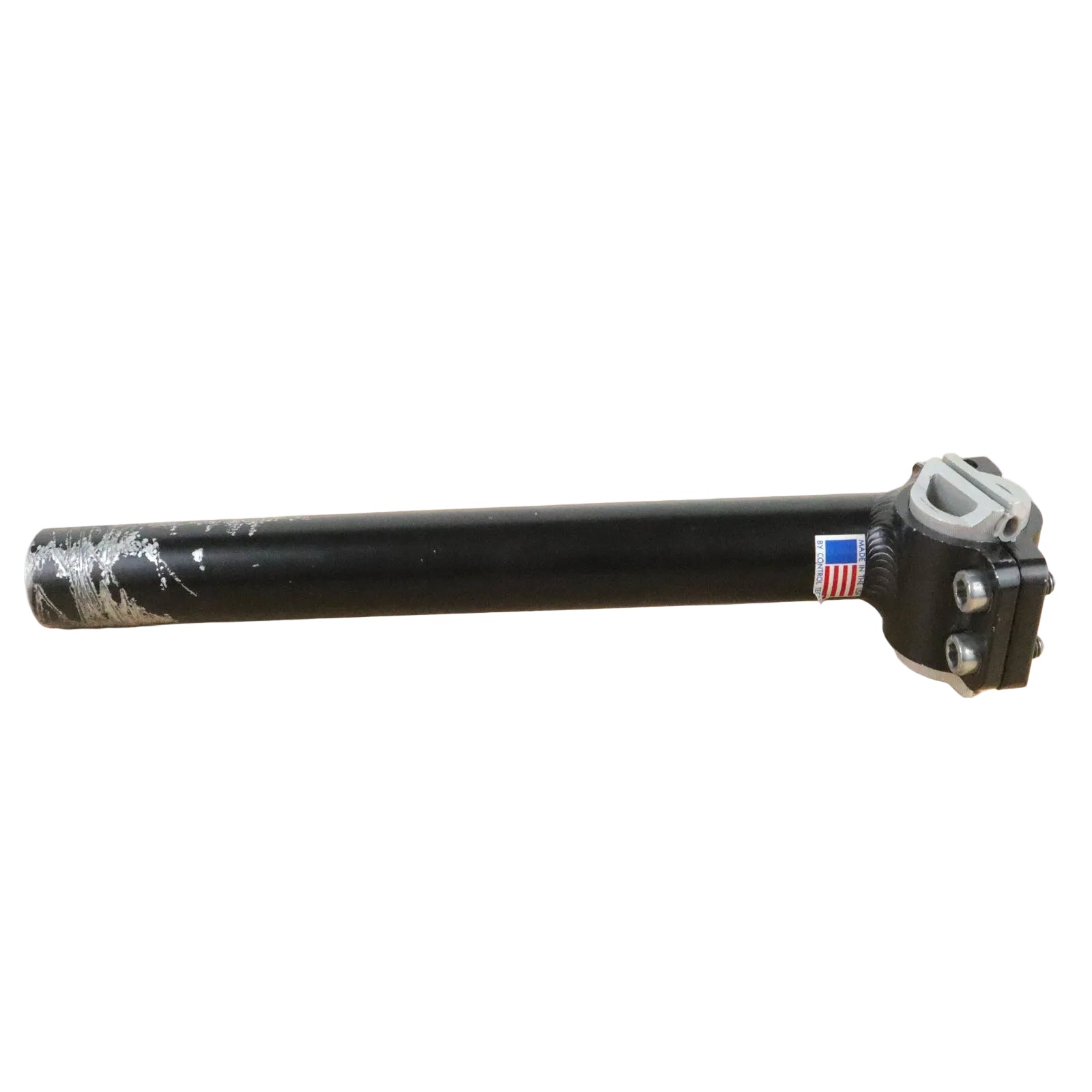 Vintage Control Tech 27.2mm 250mm Long Seatpost Black