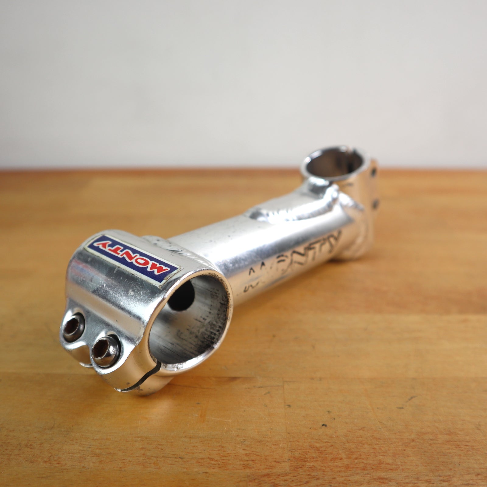 Vintage Monty 130mm 35mm Clamp Bike Stem