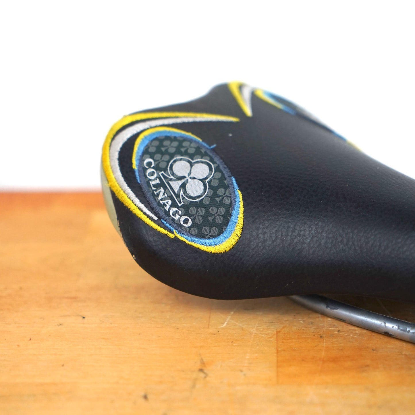 Selle San Marco Colnago Hoskar Saddle Embroidered Black Road Bikes Seat