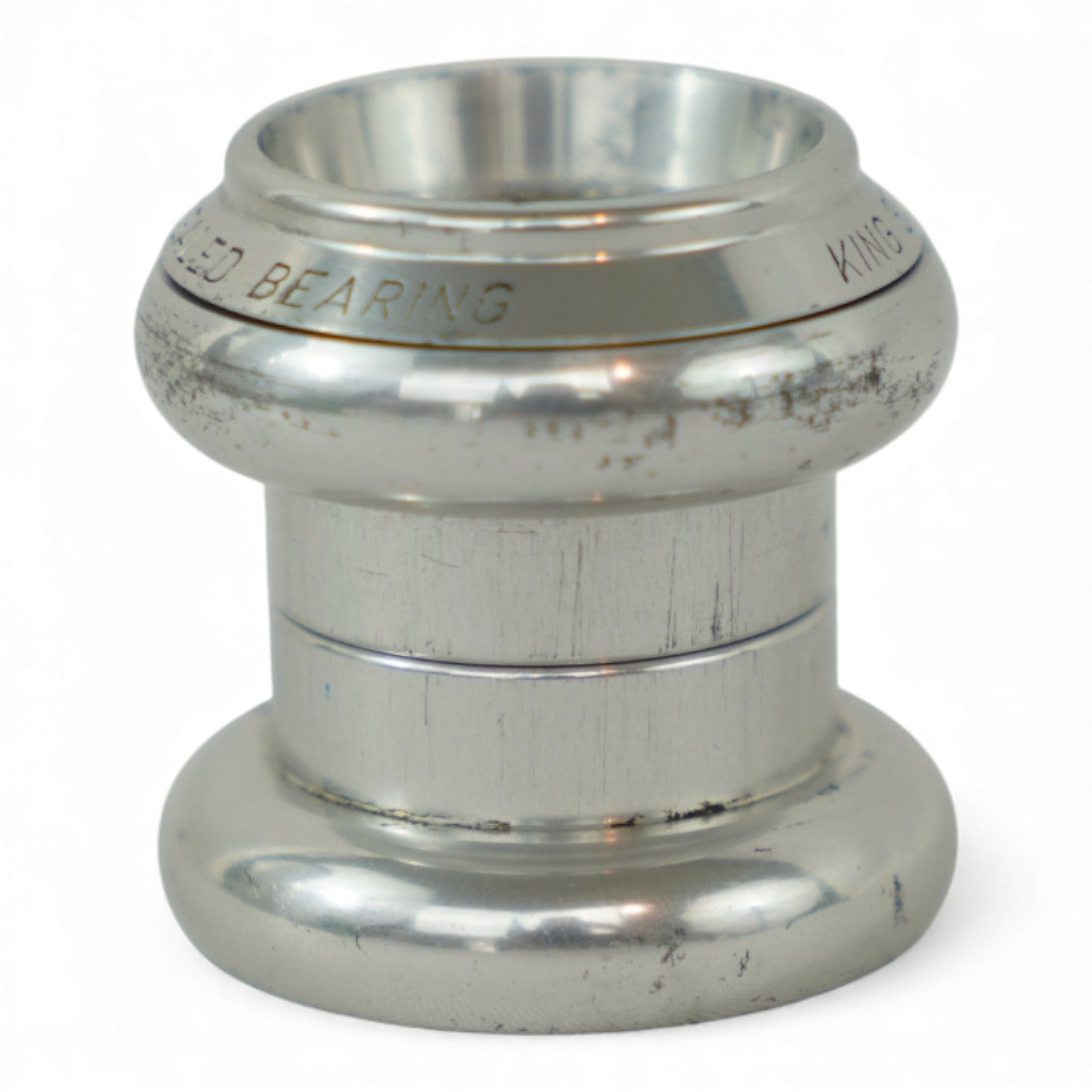 Chris King 1" Threadless Headset Silver Vintage Road Cycling Part