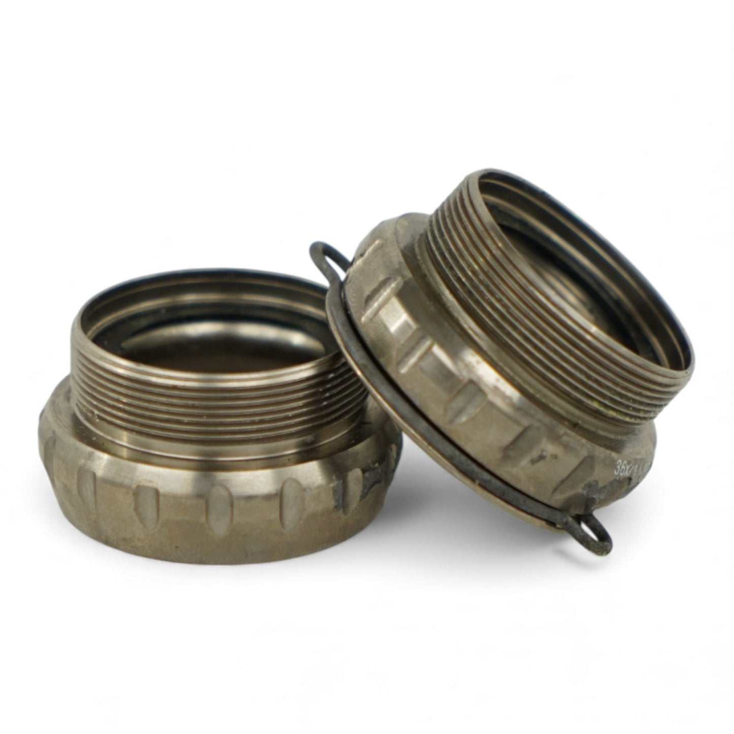 Campagnolo Record Bottom Bracket Cups Italian Threaded for Road Bike (Pair)