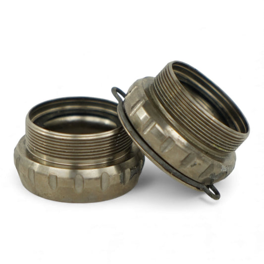 Campagnolo Record Bottom Bracket Cups Italian Threaded for Road Bike (Pair)