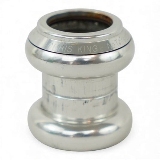 Chris King Nothreadset 1” Threadless Headset Silver Vintage Road Bike Part