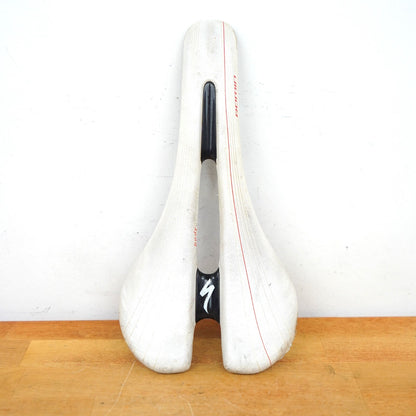 Specialized Romin Pro Body Geometry White Saddle FACT Carbon Rails