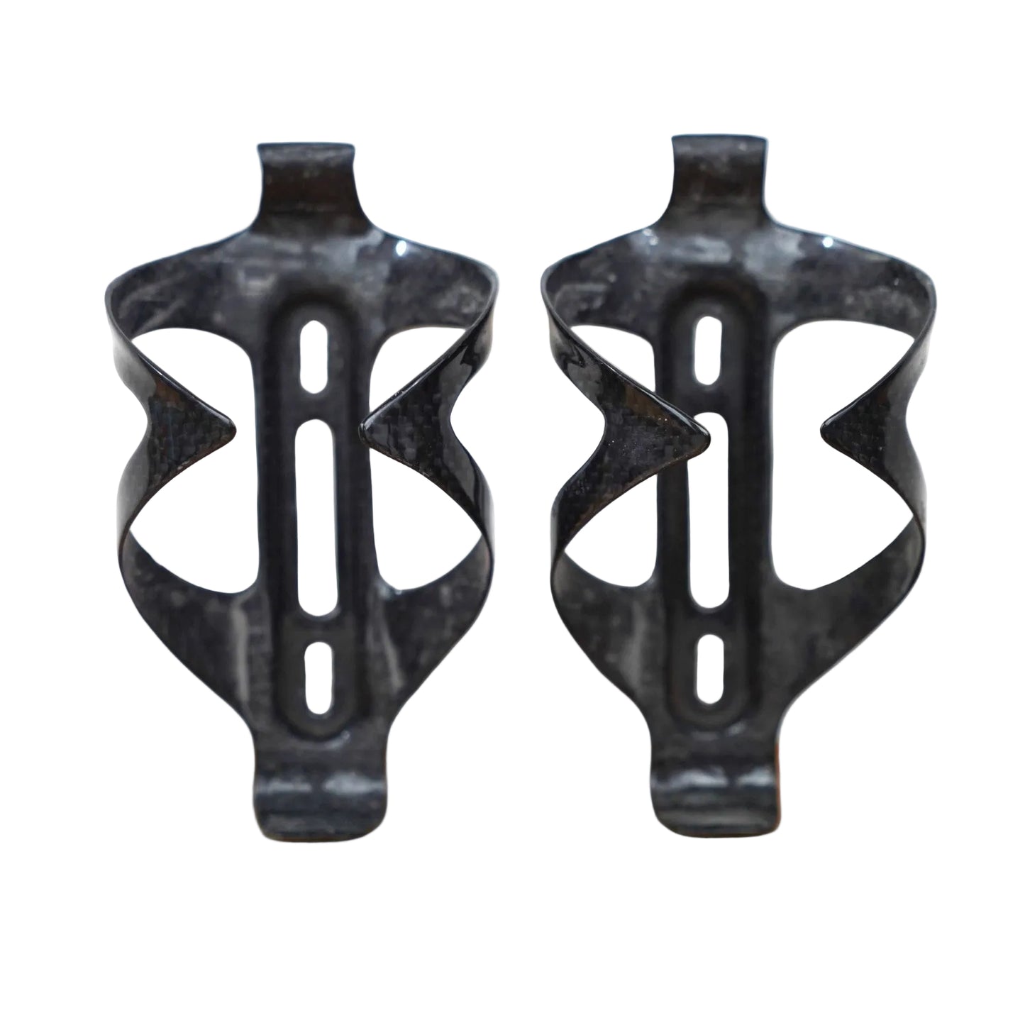 Black Carbon Water Bottle Cages Lightweight Road Bike Part (Pair)