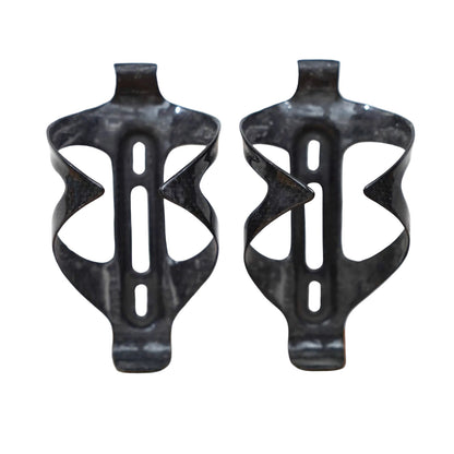 Black Carbon Water Bottle Cages Lightweight Road Bike Part (Pair)