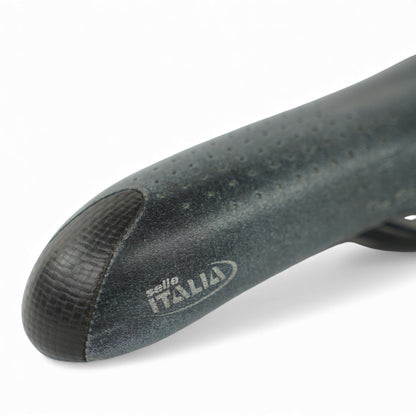 Selle Italia Cervelo Branded Saddle Leather Manganese Rails Triathlon Bike Seat