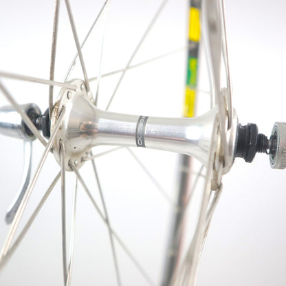 Mavic MA40 Clincher Vintage Rim Brake Road Bike 700c Wheelset Shimano 600 Hubs