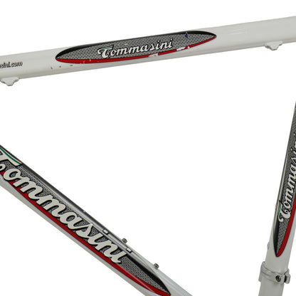 Tommasini Carbo Light 57cm Carbon/Aluminum Frameset Rim Brake with Threaded BB