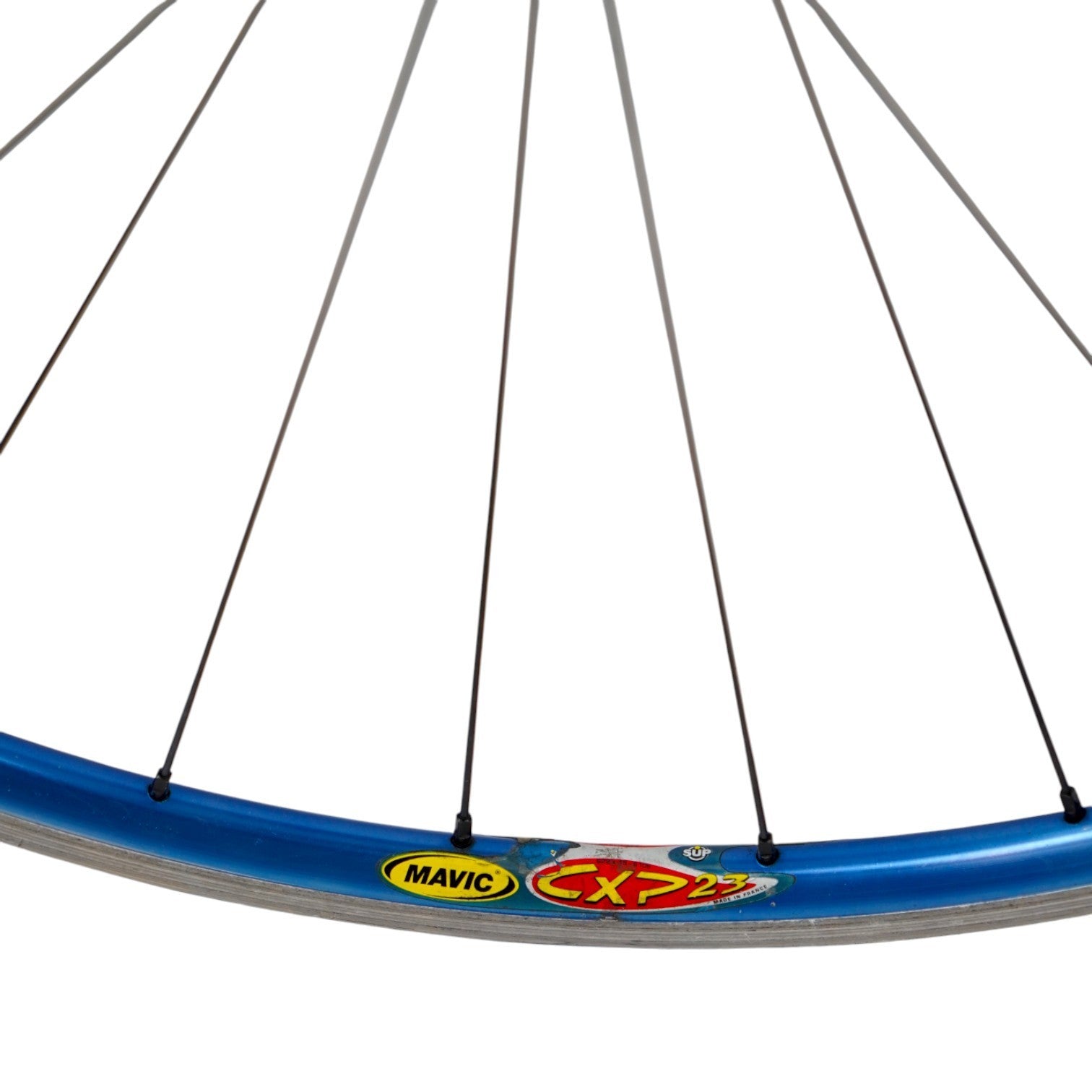 Mavic CXP 23 Blue 700c Rim Brake Clincher Front Wheel QR with Doda Expert Hub