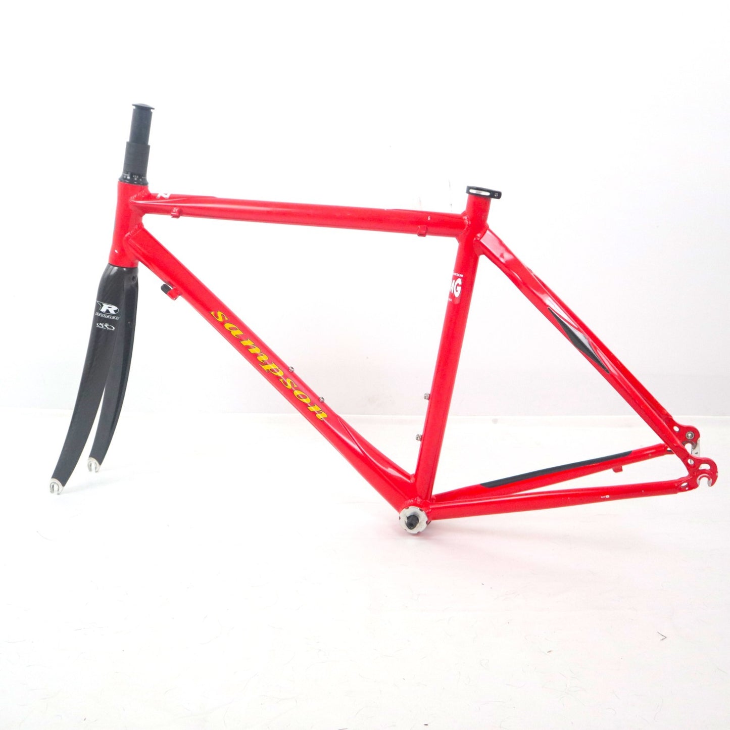 Sampson Z9 50cm Aluminum-Magnesium Frameset Threaded Italian BB Rim Brake
