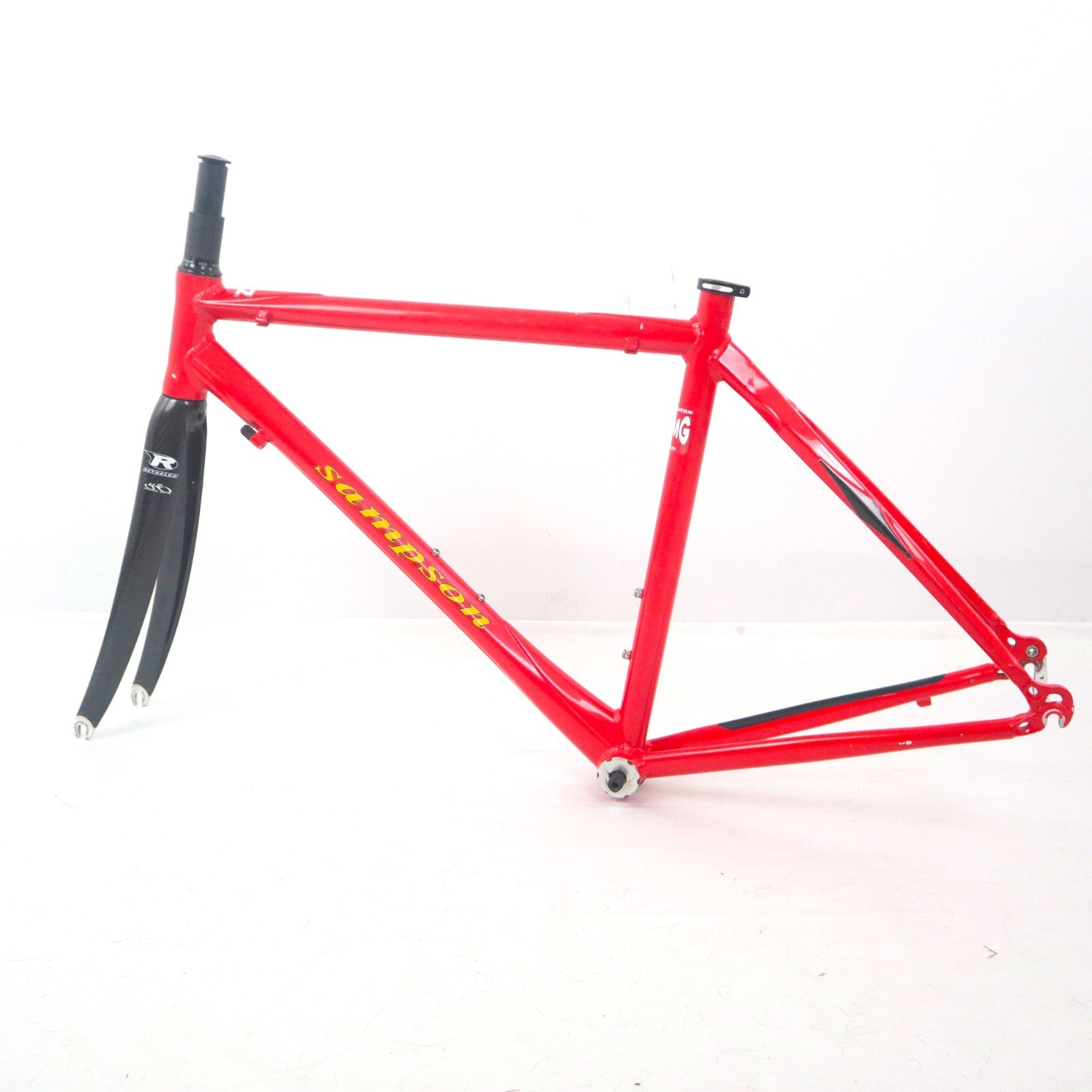 Sampson Z9 50cm Aluminum-Magnesium Frameset Threaded Italian BB Rim Brake