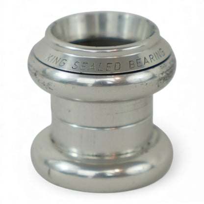 Chris King 1" Threadless Headset Silver Vintage Road Cycling Part