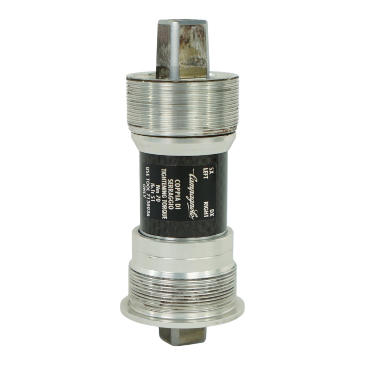 Campagnolo Record Square Taper Bottom Bracket BB99-RE02BC 1.37x24T 102mm