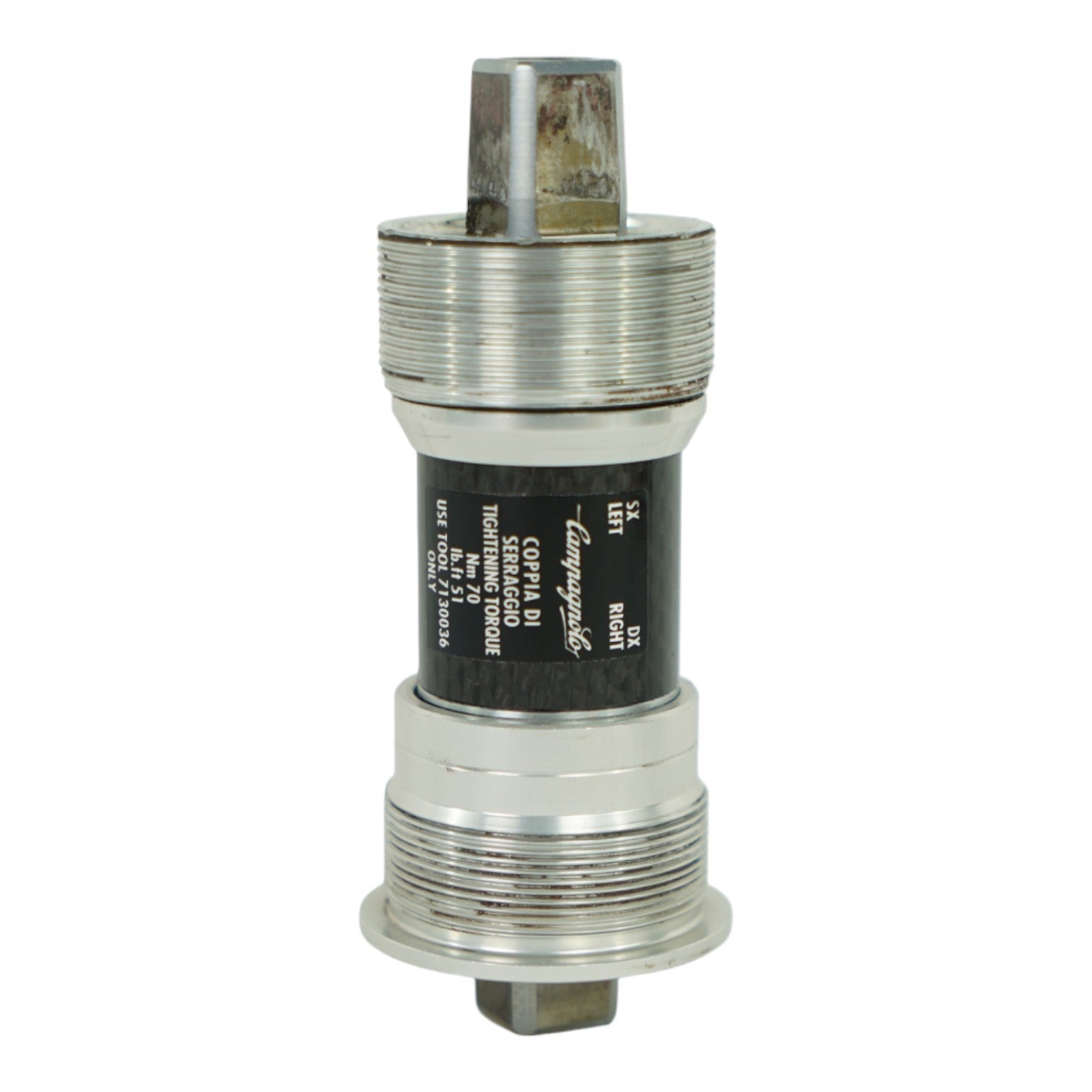 Campagnolo Record Square Taper Bottom Bracket BB99-RE02BC 1.37x24T 102mm