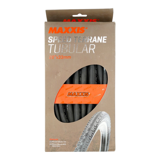 Maxxis Speed Terrane Tubular Tire 28"x33mm Silkworm Technology 120 TPI Casing