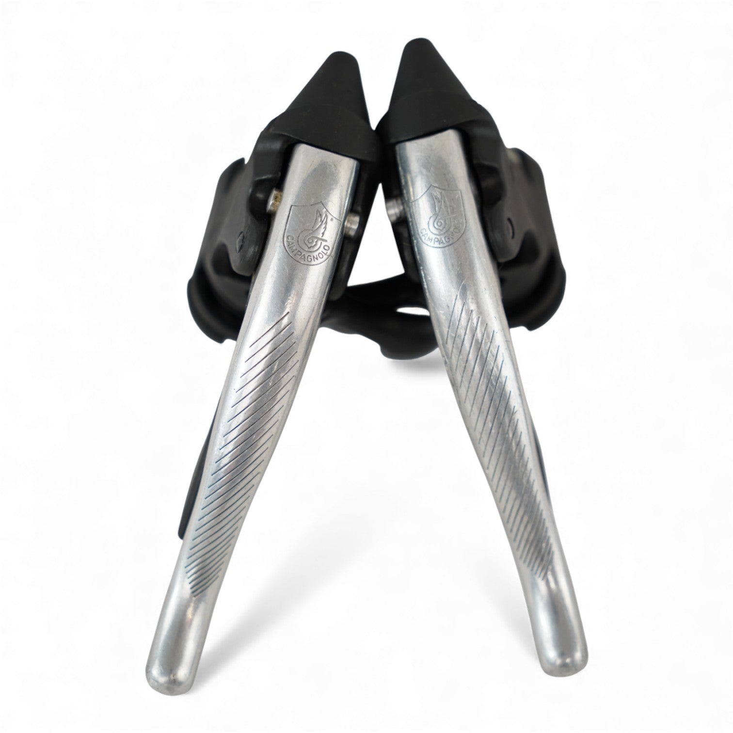 Campagnolo Record Ergopower Shifters No Hoods Road Bike Levers (Pair)