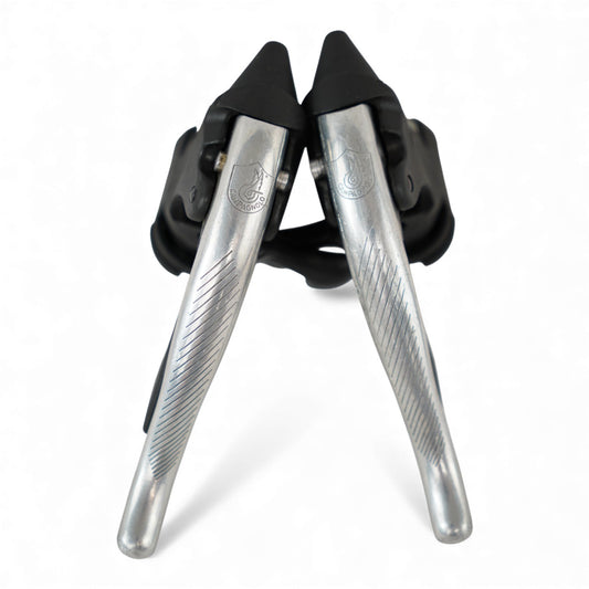 Campagnolo Record Ergopower Shifters No Hoods Road Bike Levers (Pair)