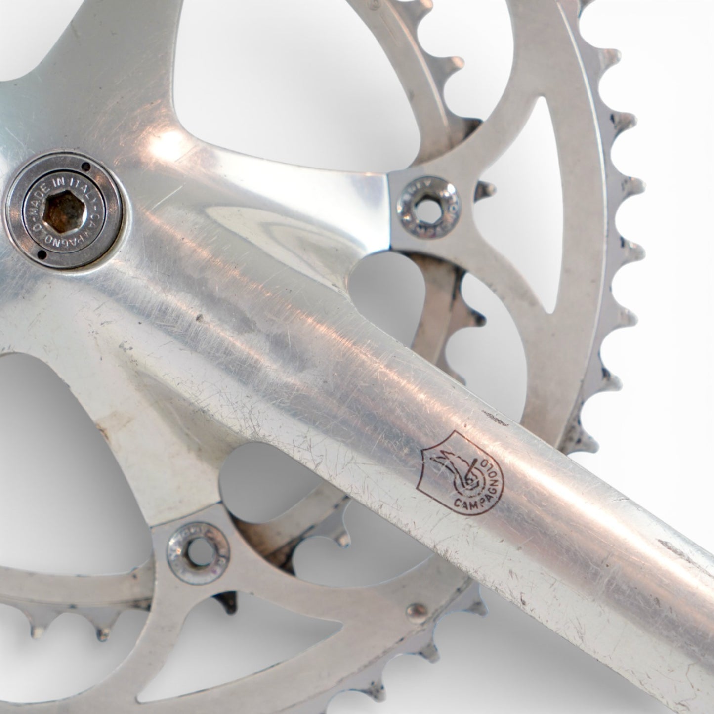 Campagnolo Square Taper Crankset 172.5mm Crank Arms 53/39T 9/16"x20