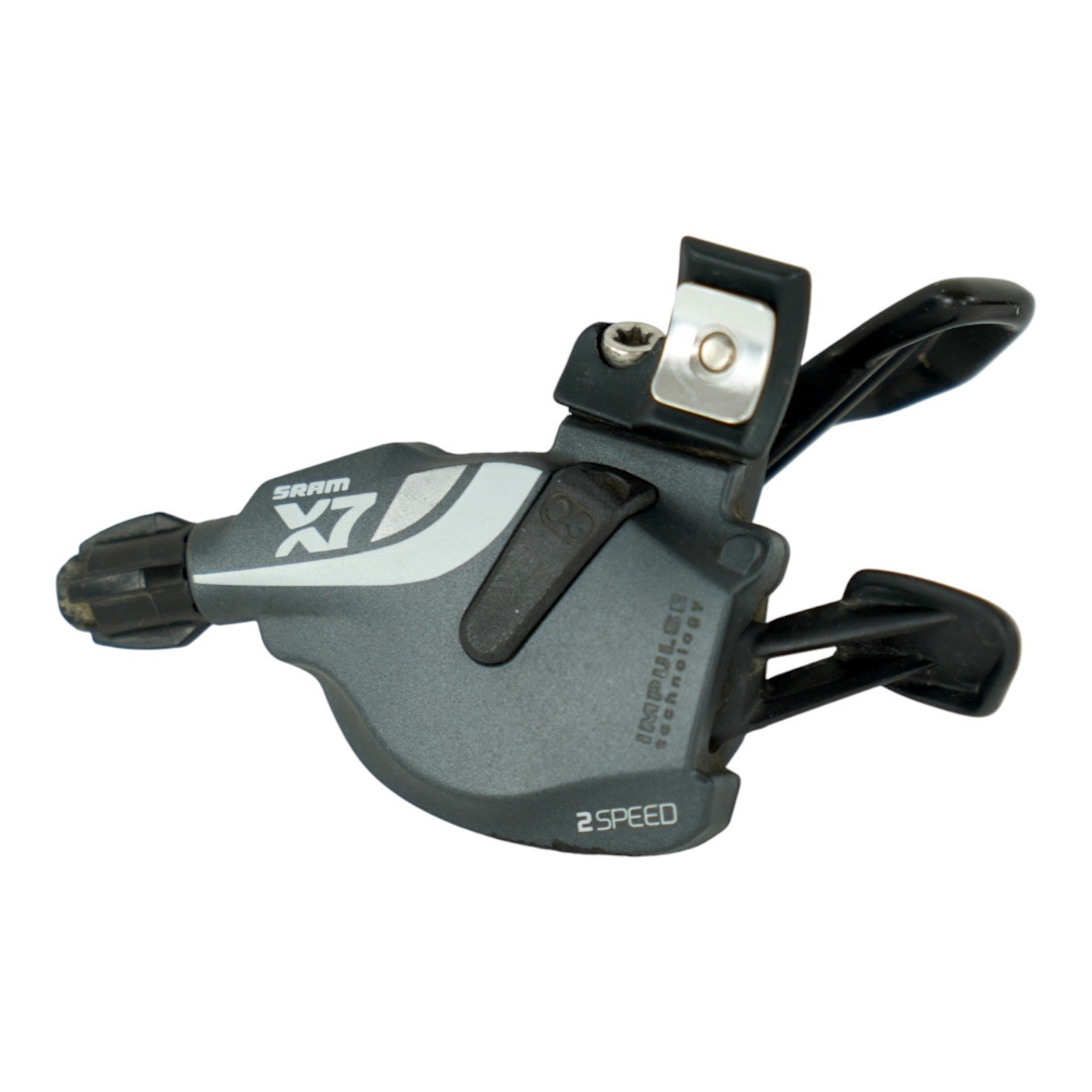 SRAM X7 Shifter Levers Gray Black 2x10 Speed Front & Rear Mountain Bike Part
