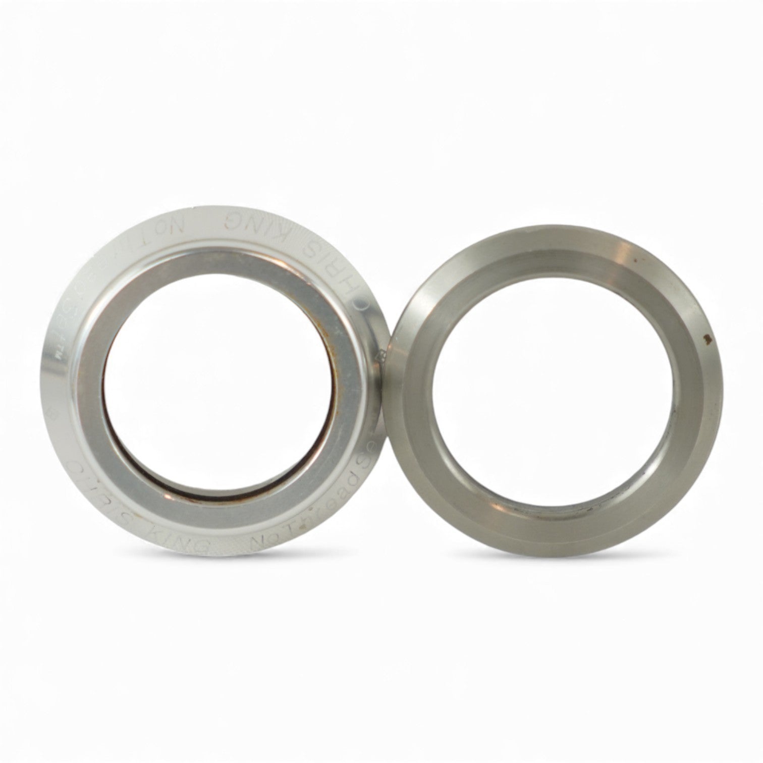 Chris King Nothreadset 1” Threadless Headset Silver Vintage Road Bike Part