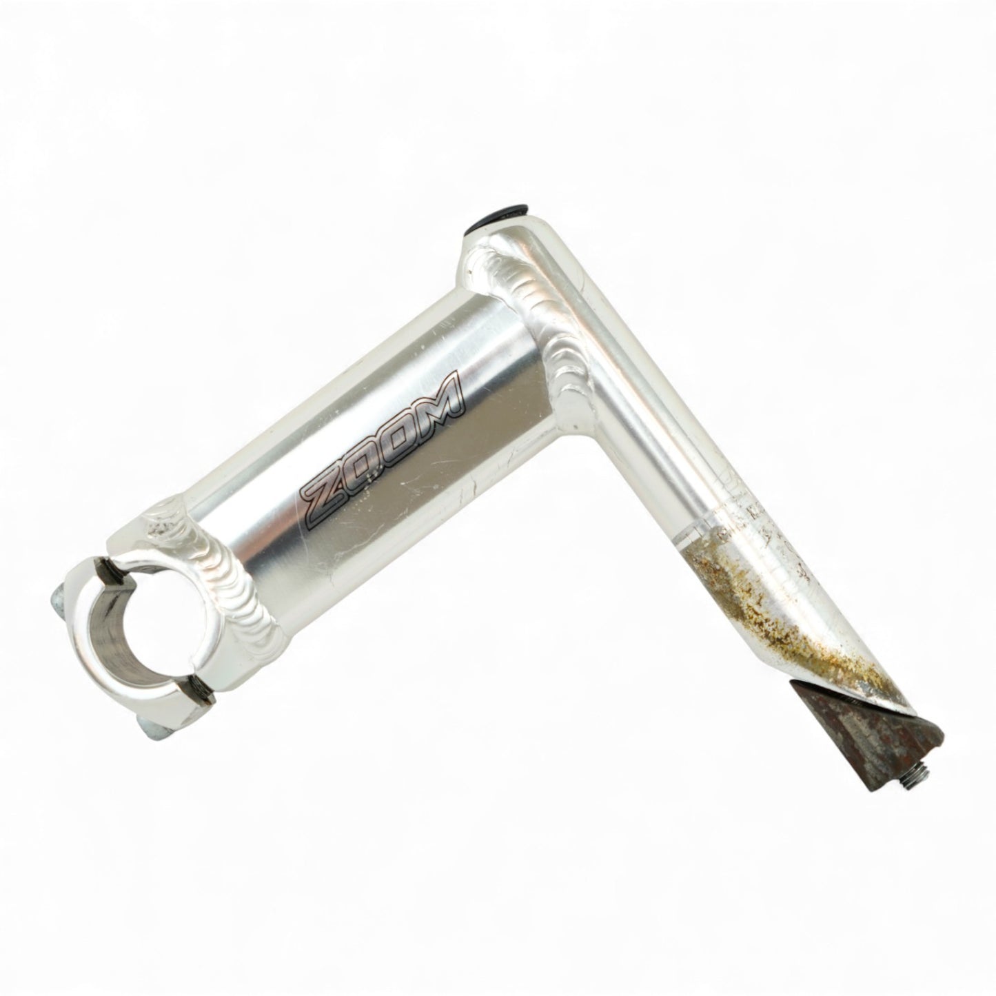 Zoom Quill Stem Silver 120mm Length 22.2mm Clamp Road Bike Part