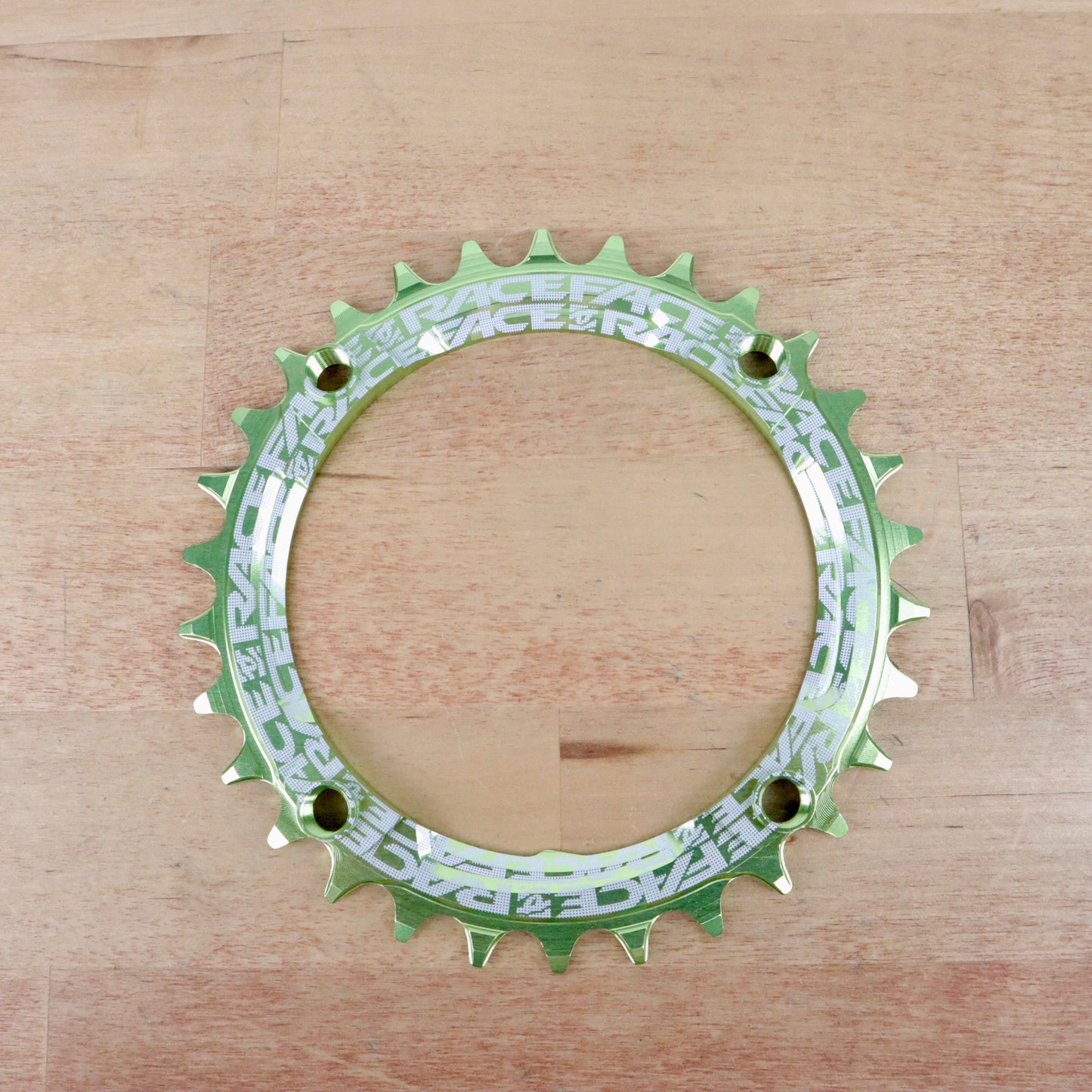 RaceFace Narrow Wide 104mm BCD 30T Chainring Aluminum Green