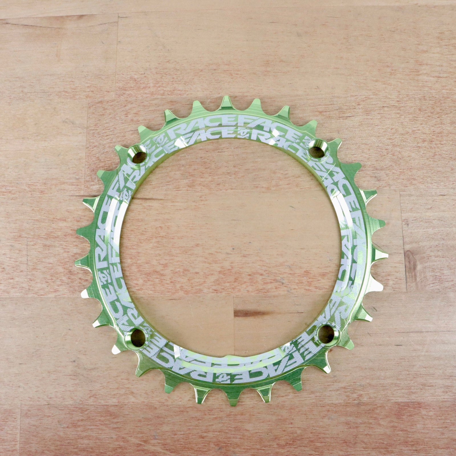 RaceFace Narrow Wide 104mm BCD 30T Chainring Aluminum Green