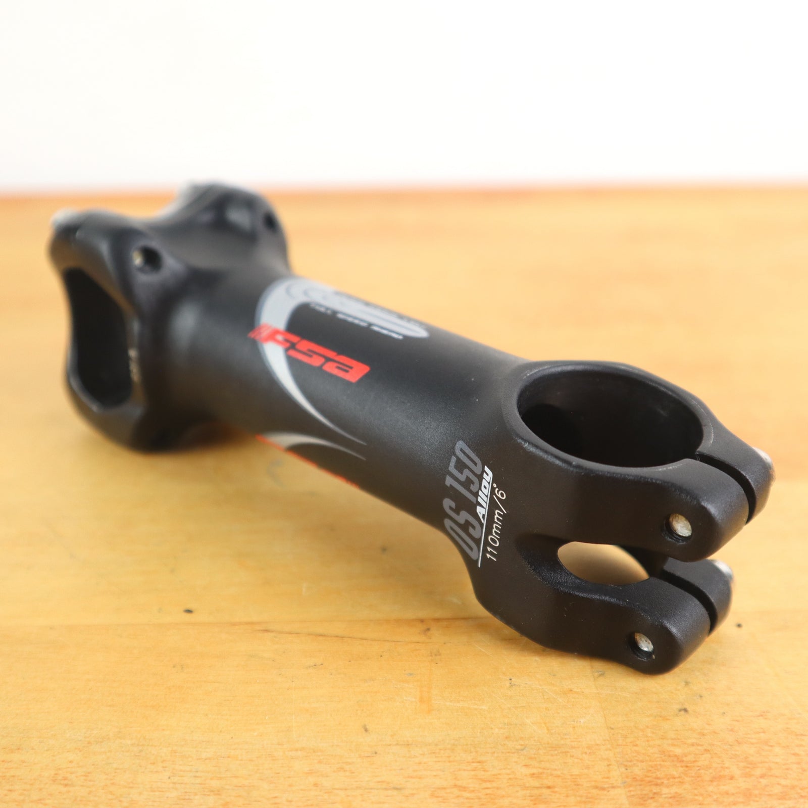 FSA OS-150 Alloy MTB-Road Stem 31.8mm +/- 6° 110mm Carbon Faceplate