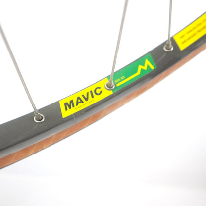 Mavic MA40 Clincher Vintage Rim Brake Road Bike 700c Wheelset Shimano 600 Hubs