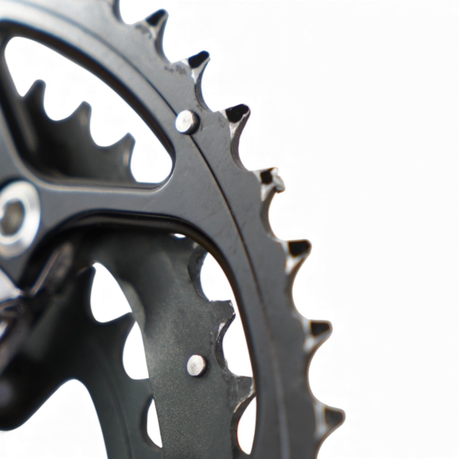 Bontrager Giga X Pipe Triple Crankset 52/42/30T 175mm Crank Arms 7050 Aluminum