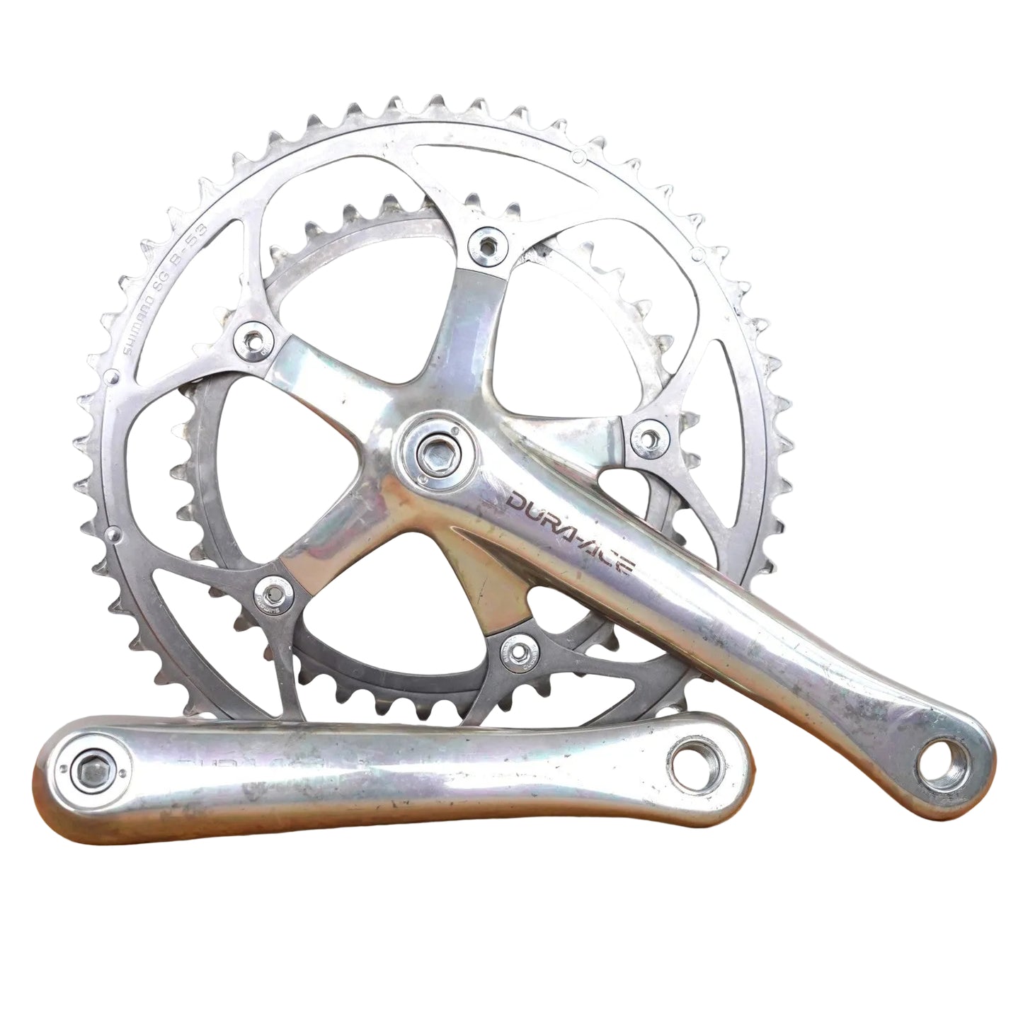 Shimano Dura-Ace FC-7701/7709 Crankset 53/39T 175mm Length Road Bike Part