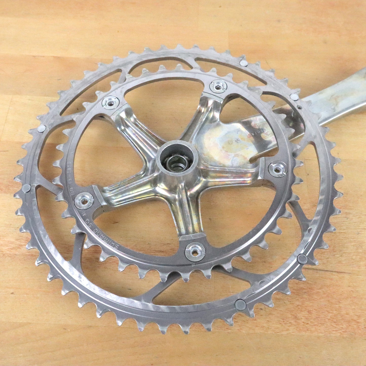Shimano Dura-Ace FC-7700 175mm Road Bike Crankset W/ 53/39T Chainrings