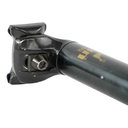 Kalloy Uno Seatpost Black Aluminum 29.8mm x 350mm Road Bike Part