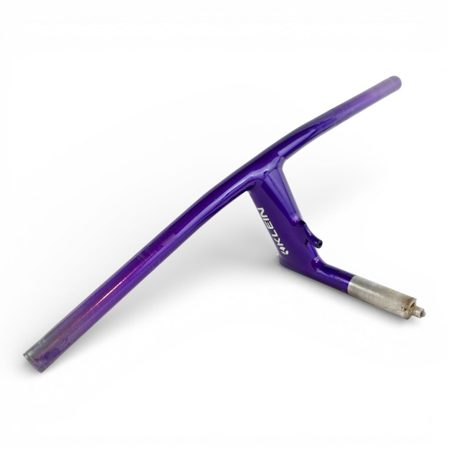 Klein Mission Control Quill Stem Handlebar Purple 1" Threaded Mountain Bike