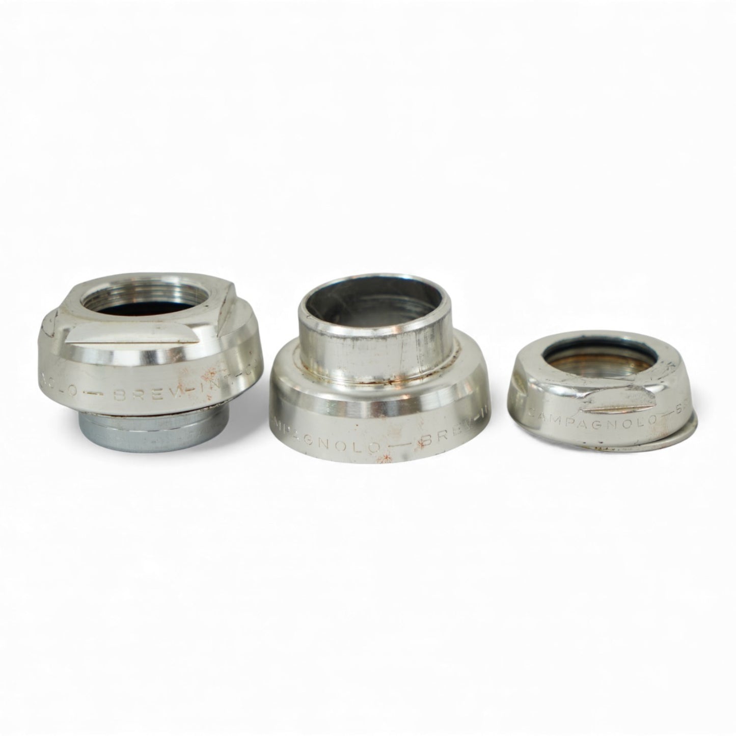 Campagnolo Contax 1” Threaded Headset Silver Vintage Road Bike Part