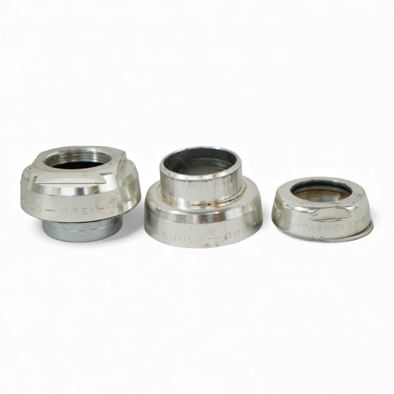 Campagnolo Contax 1” Threaded Headset Silver Vintage Road Bike Part