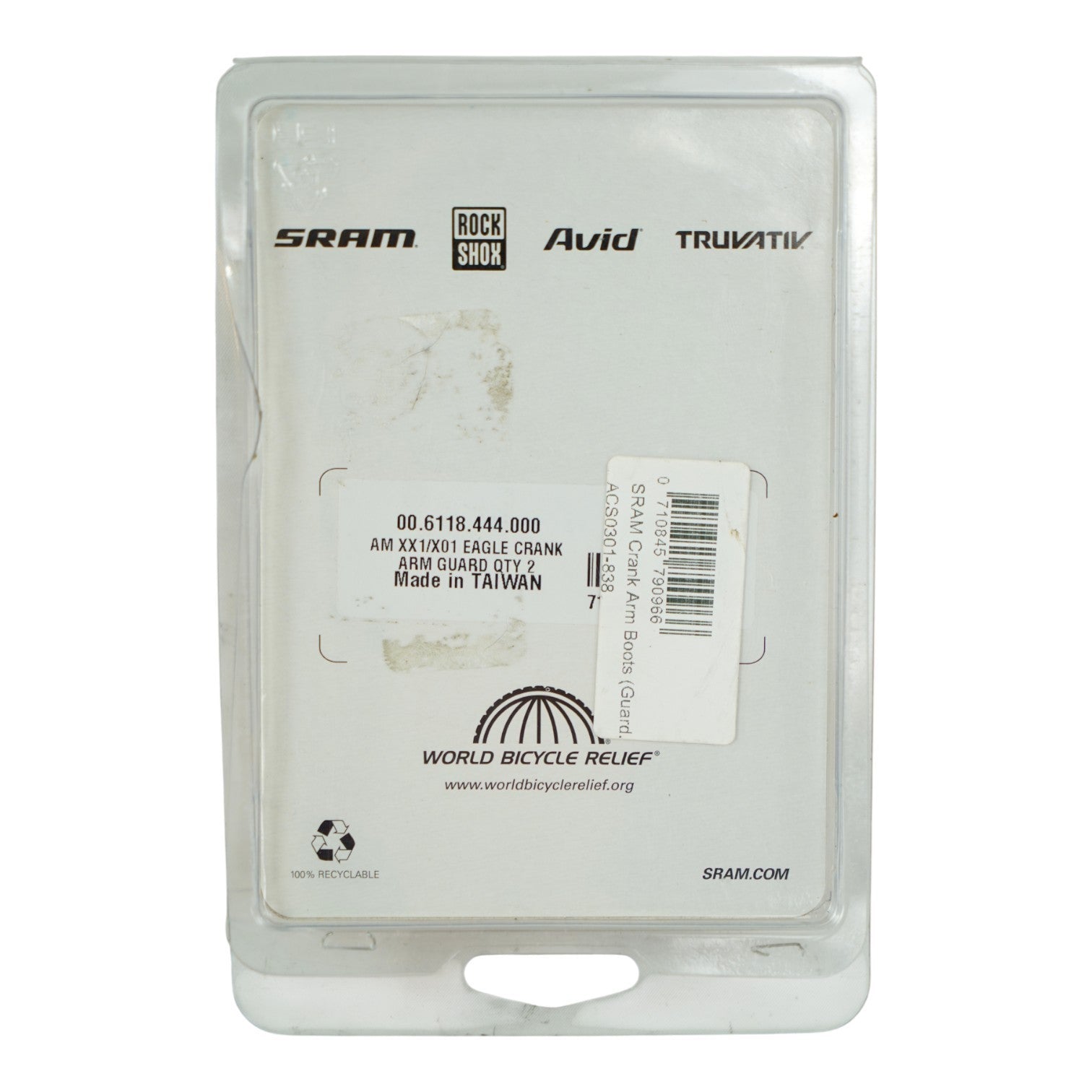 SRAM 00.6118.444.000 Crank Arm Boots XX1/XO1 Eagle Crank Compatible (Pair)