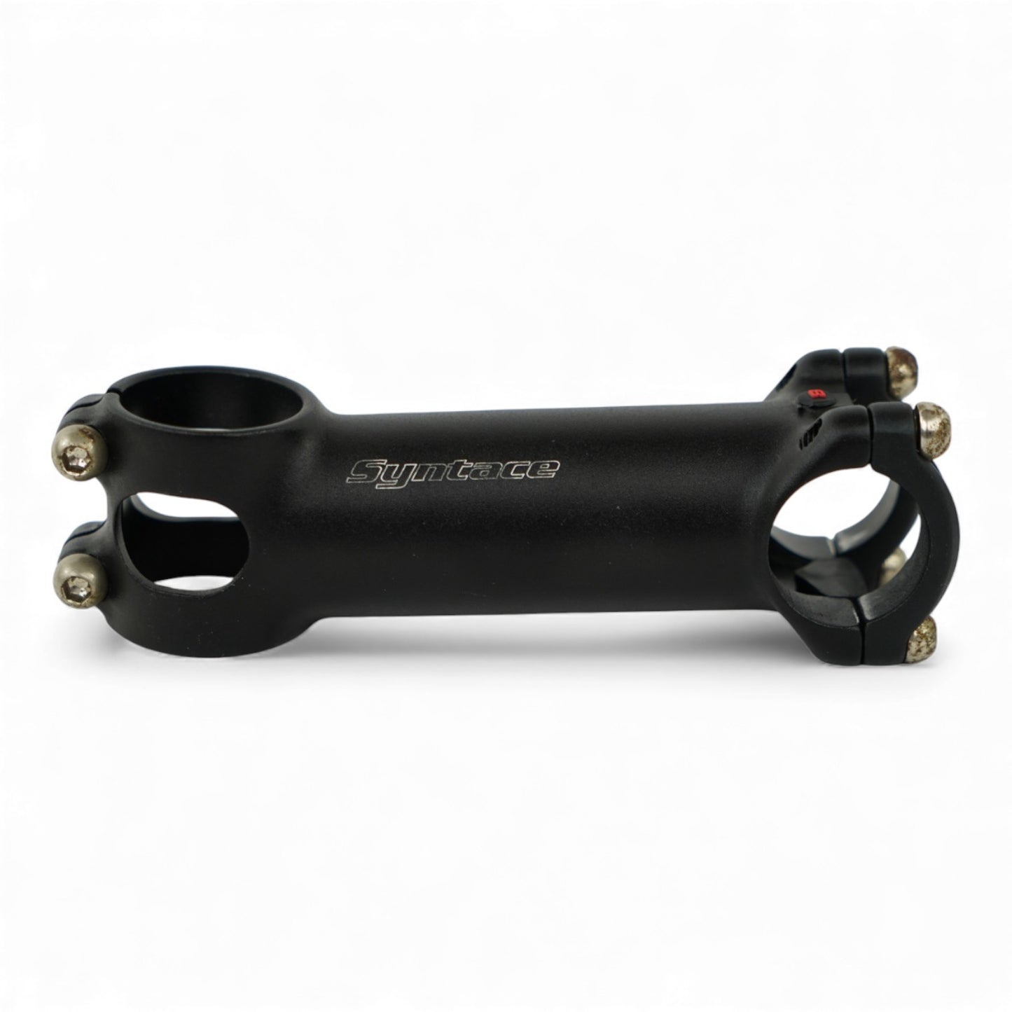 Syntace 105mm Black Stem 26mm Clamp 8 Degree Rise Road Bike Cycling