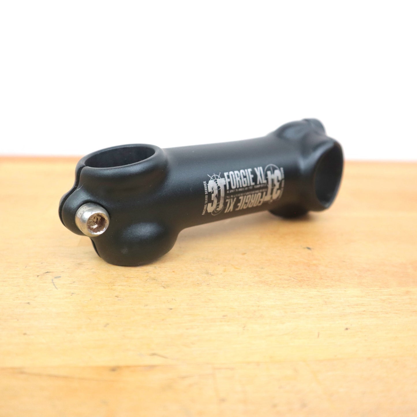 3T Forgie XL Stem 110mm Length 31.8mm Clamp 1 1/8 Steerer Black Road Bike