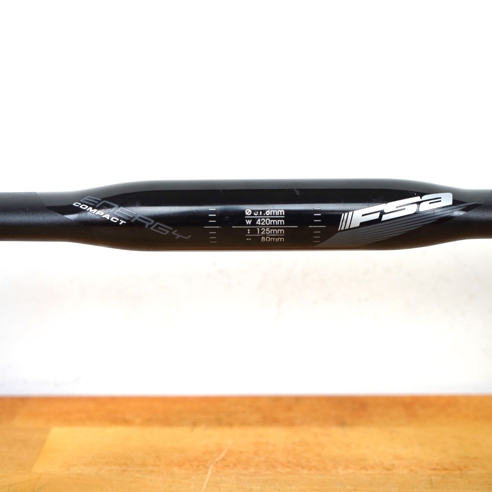 FSA Energy Compact Handlebar 31.8mm 420mm Width 125mm Rise Road Bike